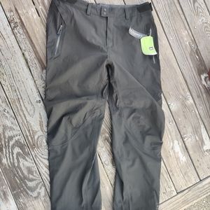 REI Elements softshell Waterproof Pants Sz 40